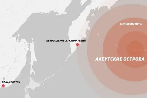 Землетрясение в море