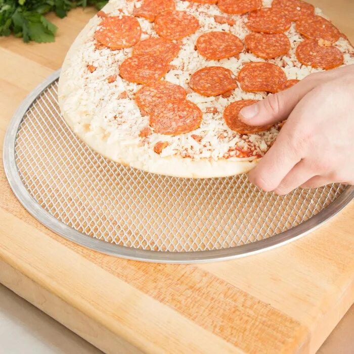 Противень-сетка для пиццы. Сетка для приготовления пиццы. Экран для пиццы.