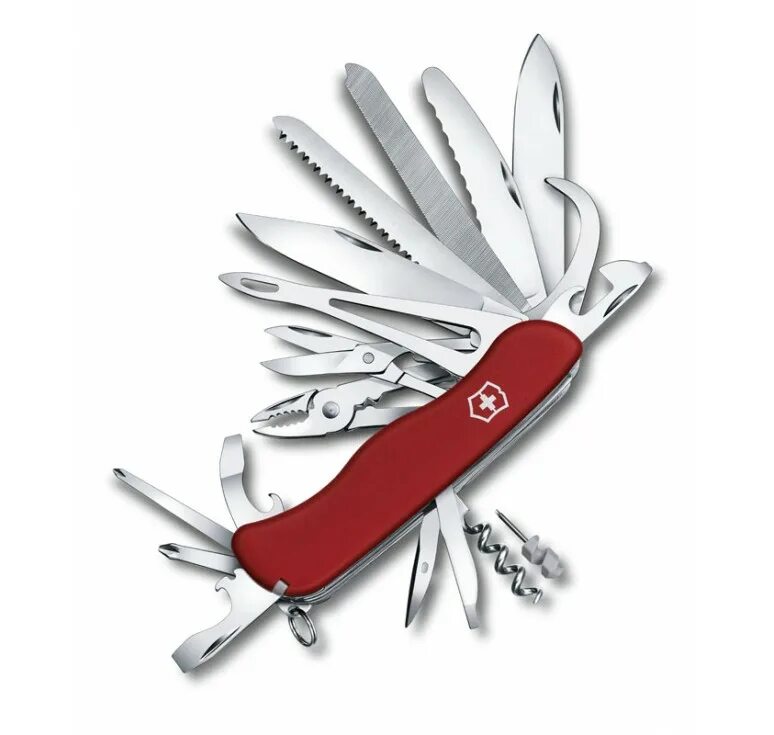 Машинка закрытый нож. 0.9064 Victorinox. Victorinox WORKCHAMP. Викторинокс 111. Нож Викторинокс с фиксатором лезвия.