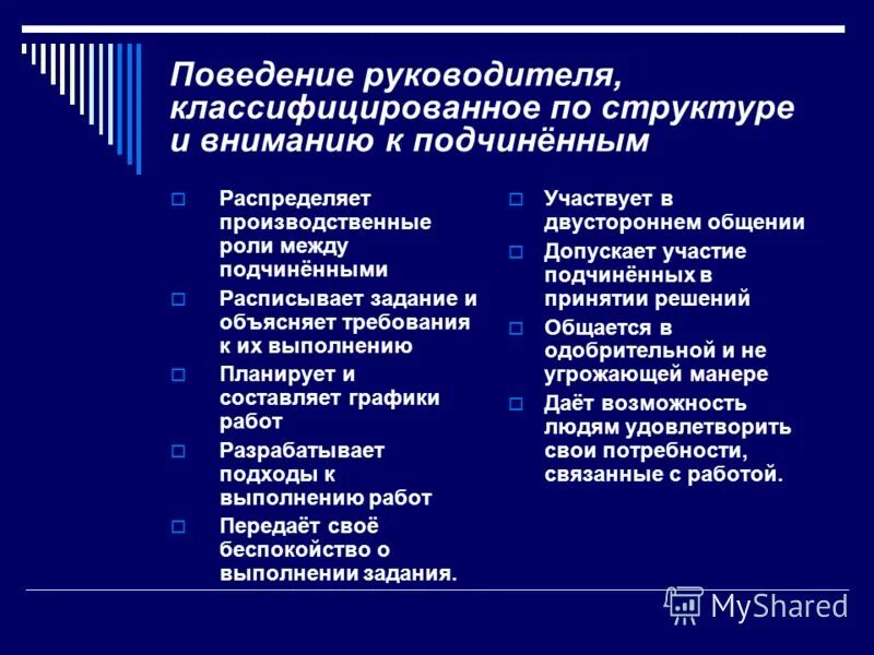 Реализация направляющего поведения. Правила поведения руководителя. Правила поведения начальника с подчиненным. Требования руководителя к подчиненным. Отношение руководителя к подчиненным классификация.