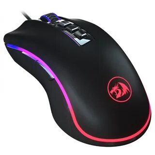 Mouse Gamer Redragon Cobra FPS RGB, 24000 DPI, 7 Botões Programáveis, Black...