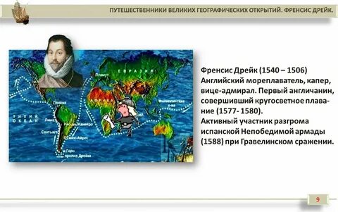 Дата путешествия дрейка