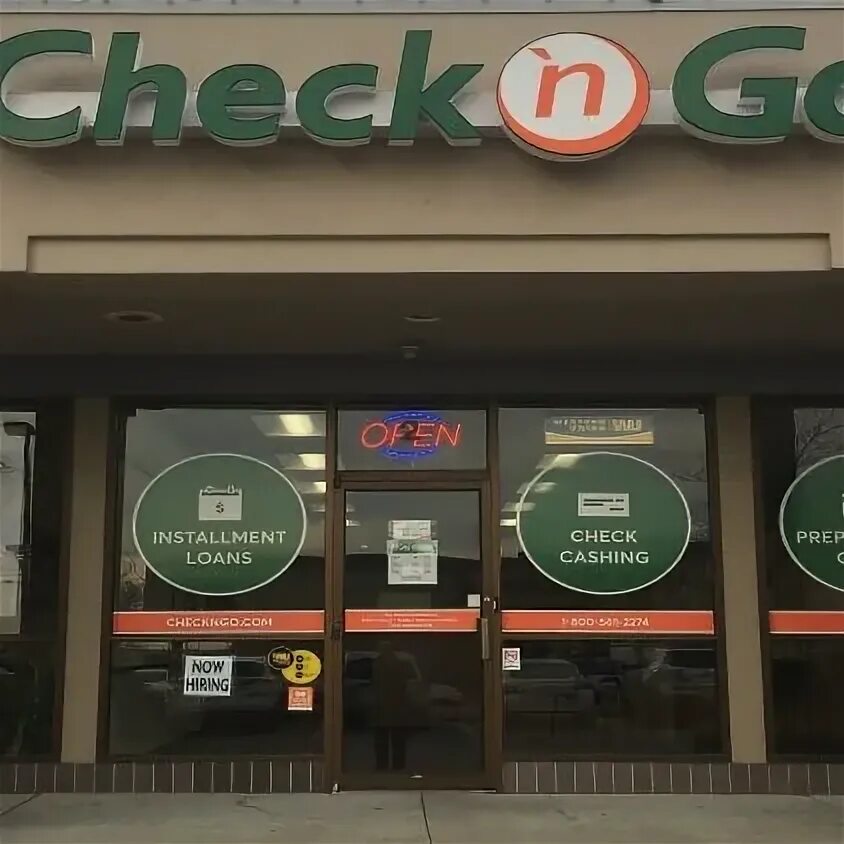 Check n go. Check n go
