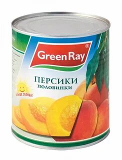 Консервированные персики в сиропе