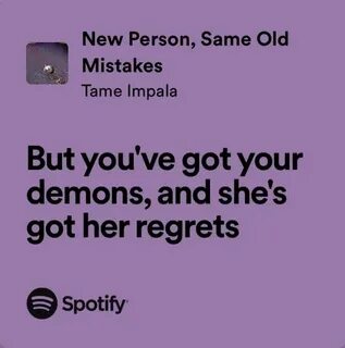 New person same old mistakes перевод