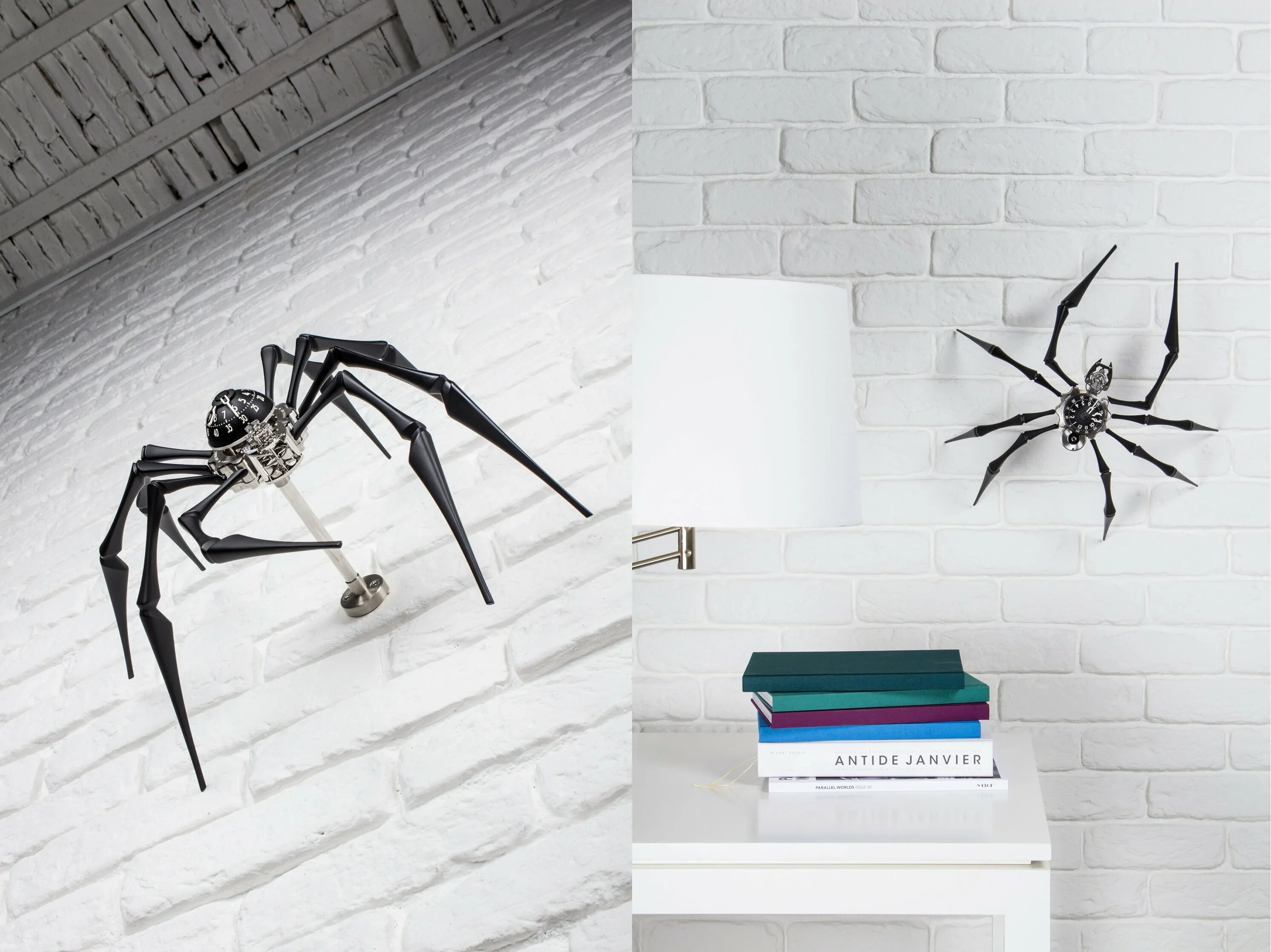 Clock spider