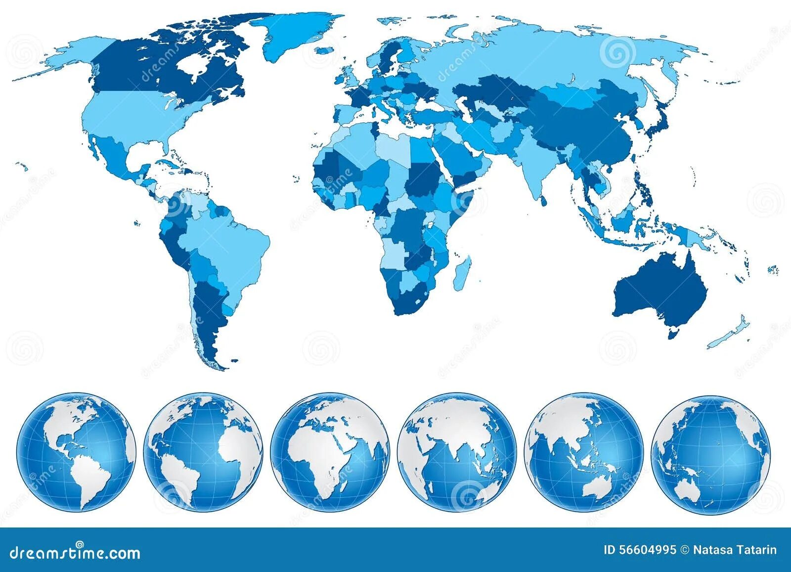 Карта цвета синего. Карта мира синяя соцсети. Color Blue for Map.