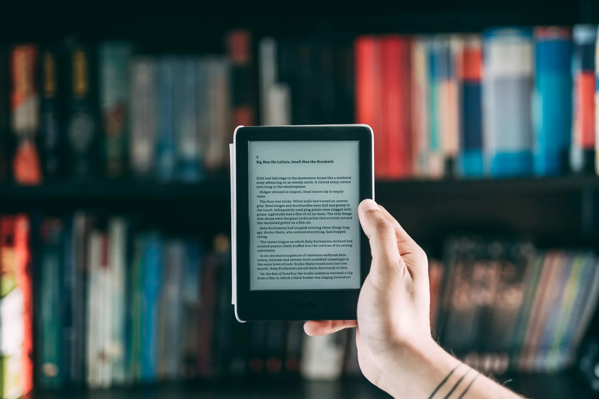 Watching books