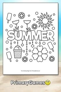 Summer coloring