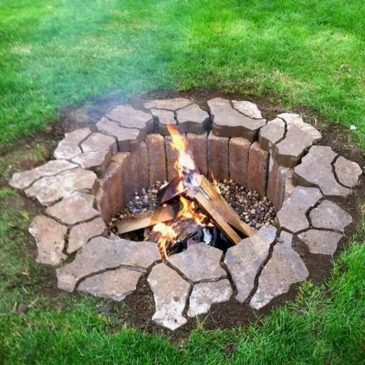 Magical Outdoor Fire Pit Seating Ideas & Area Designs Backyard fire, Fire pit se
