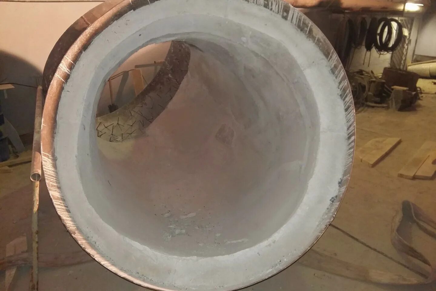 Контроль футеровки