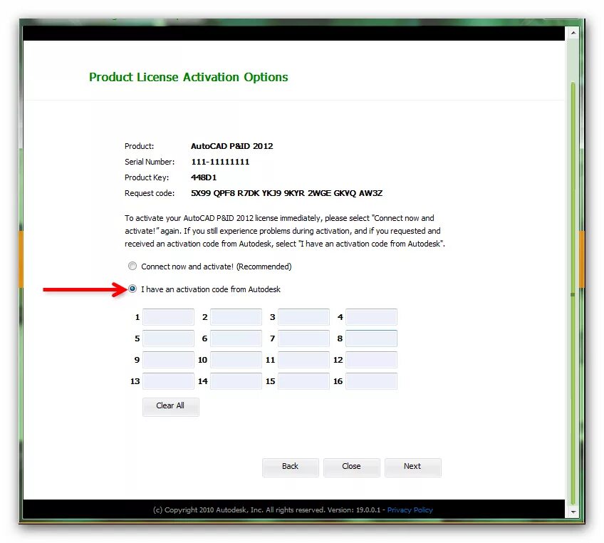 Код активации Автокад 2015. Activation code from Autodesk. Activation code AUTOCAD. I have an activation code from Autodesk.