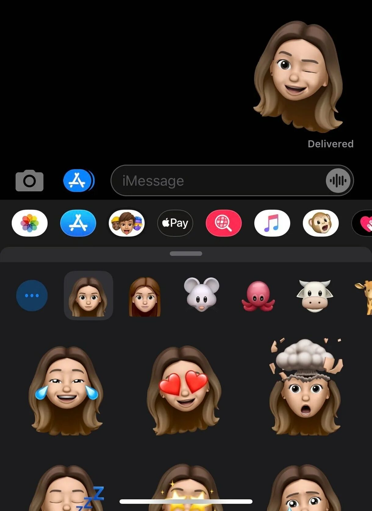 Стикеры memoji iphone. Как создать memoji на iphone. Эмоджи. Эппл анимоджи. Свои эмоджи в айфоне.
