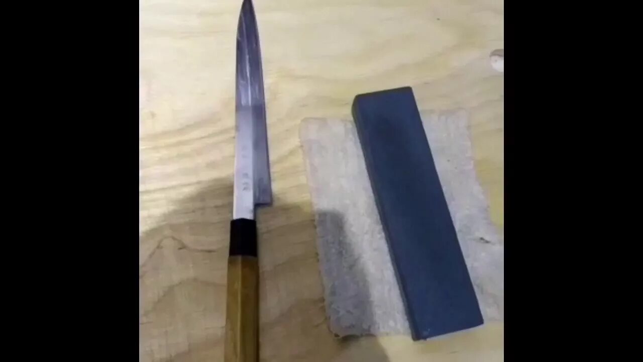 Сточенный ножик. Японский нож слайсер. Прикольные ножи. Заточка канцелярских лезвий. Японский нож слайсер.