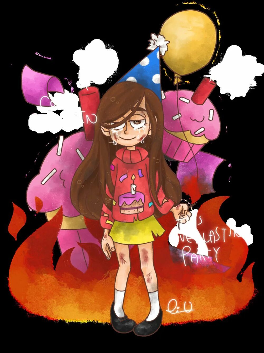 Bad end friends. Bad end friends Мэйбл. Именинница Мейбл Bad end. Mabel именинница Bad end friends. Мейбл Пайнс Bad end friends.