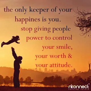 The way you being happy