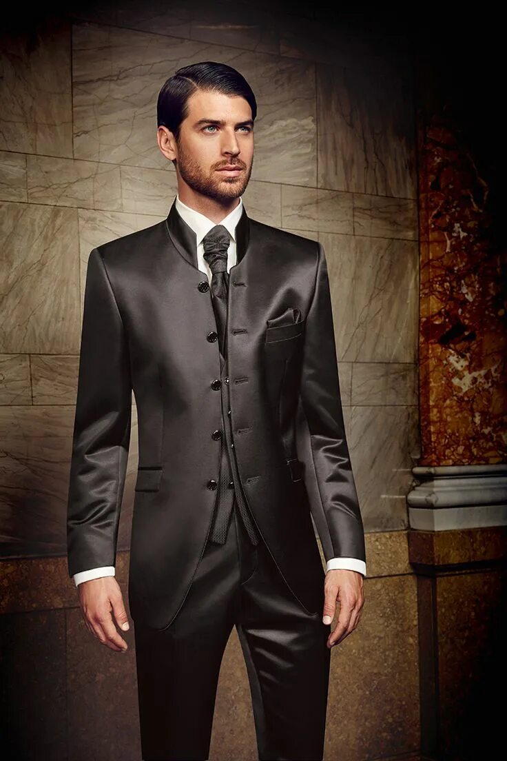 Пиджак со стойкой мужской. Френч пиджак мужской белый. Костюм с воротником стойкой. Свадебный костюм френч. Baggi мужские костюмы.