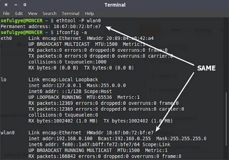 Linux адрес