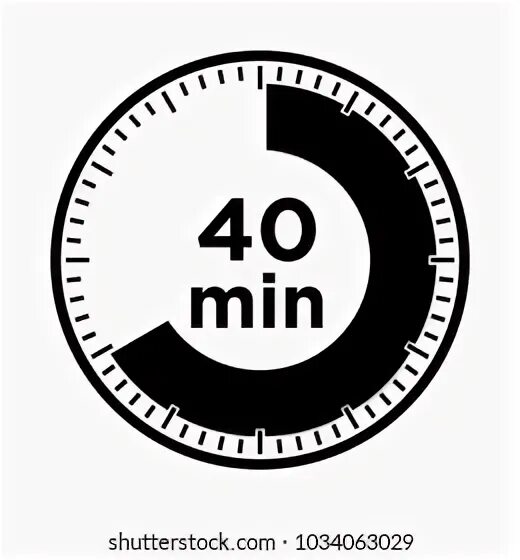 40 Minutes timer. Таймер Shutterstock. Time:40 minutes. Set timer for 24 minutes. 2 минуты минус 40 секунд