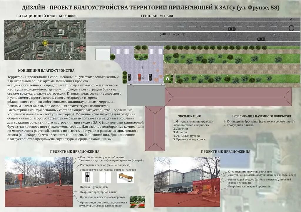 Благоустройство территории описание