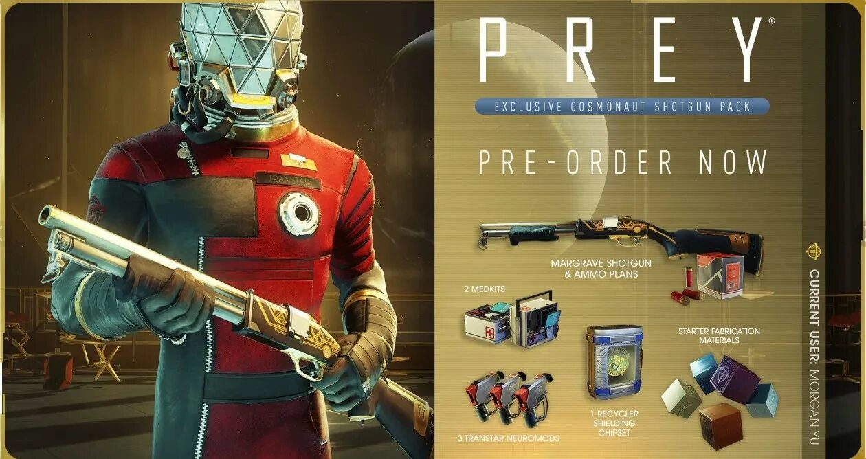 Pack order. Prey дробовик. Prey 2017. Prey оружие. Маркграф Prey.