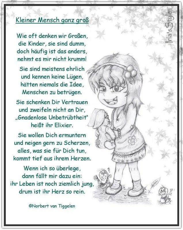 Das mein kind. Gedichte. Gedichte für kinder auf Deutsch Ыщььук. Das passende Gedicht.