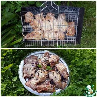 Кальмар на мангале на решетке рецепт