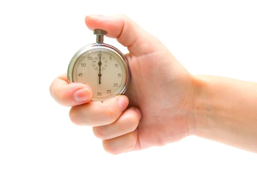 Get time on hands