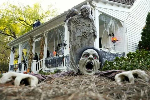 Halloween haunted house