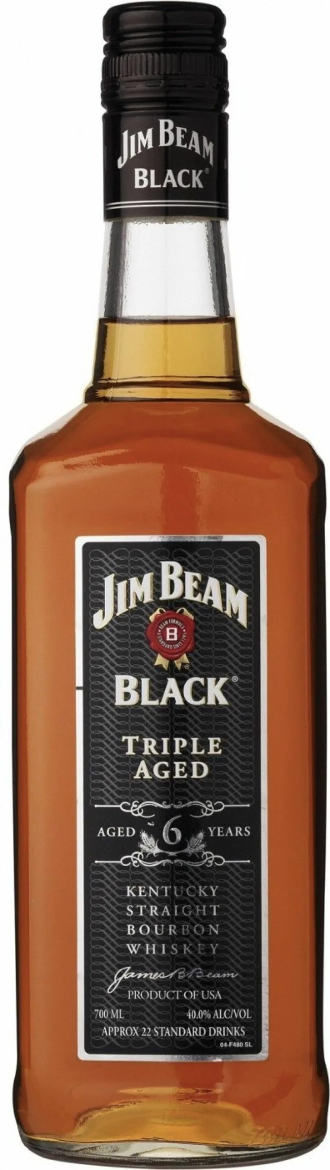 Jim Beam Black "Triple aged", 6 years old. Виски Jim Beam Black Triple aged. Jim Beam Black Triple aged. Виски "Джим Бим" Блэк 0,7л.