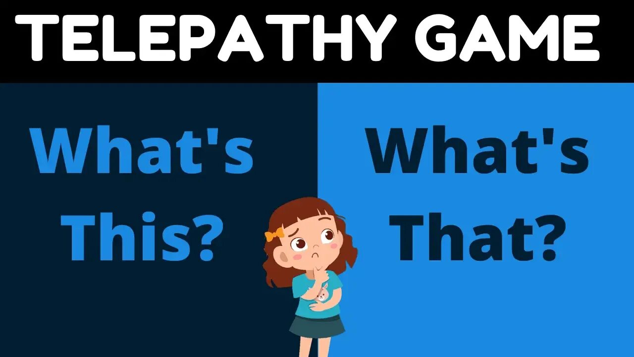 This is what you game. Telepathy game. what s this esl game. telepathy game colors.