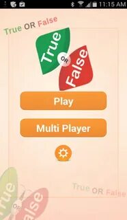 True or false game
