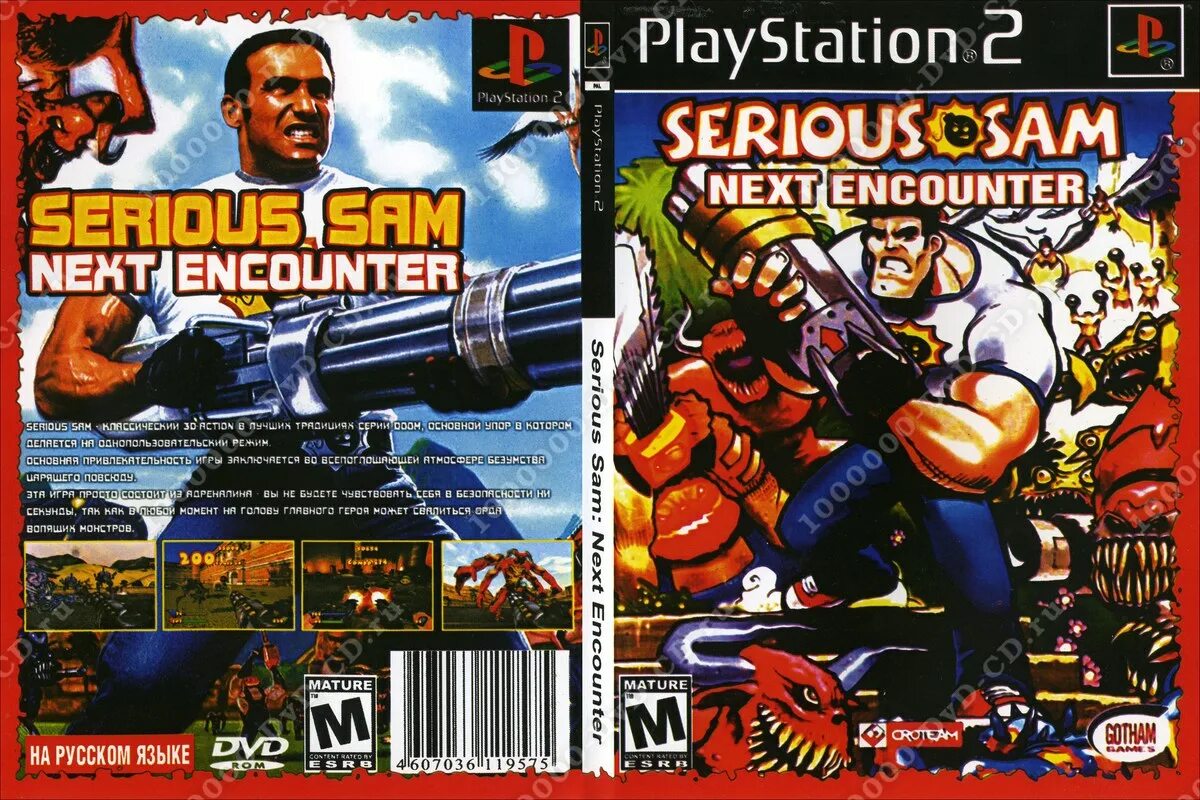 Сэм диск. Сириус сэм на пс 2. serious sam 1с диск. serious sam next encounter ps2. serious sam playstation 2.
