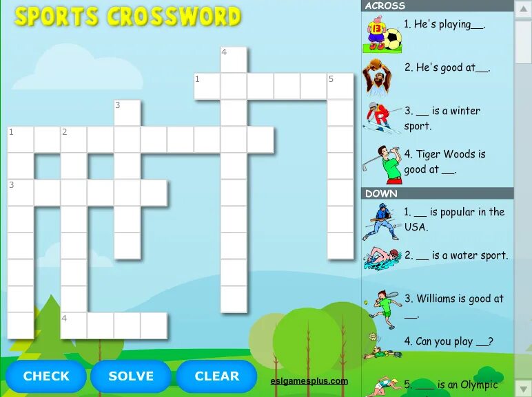 Simpler crossword