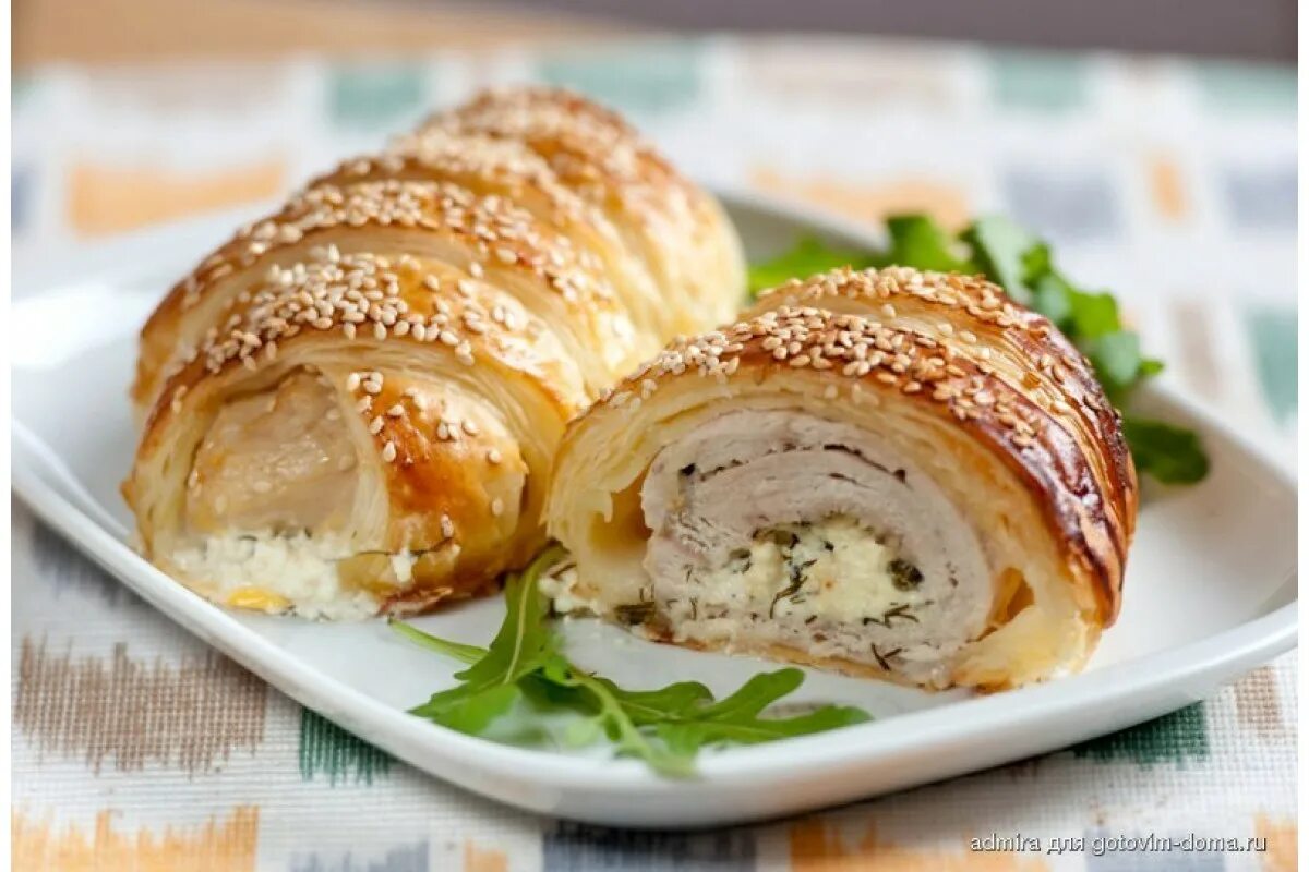 Рецепт рулета с грудки