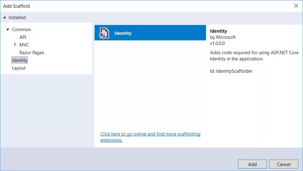 Scaffolding asp net. Asp.net Core Identity. Asp net Core 6.0. Microsoft Identity asp net Core.