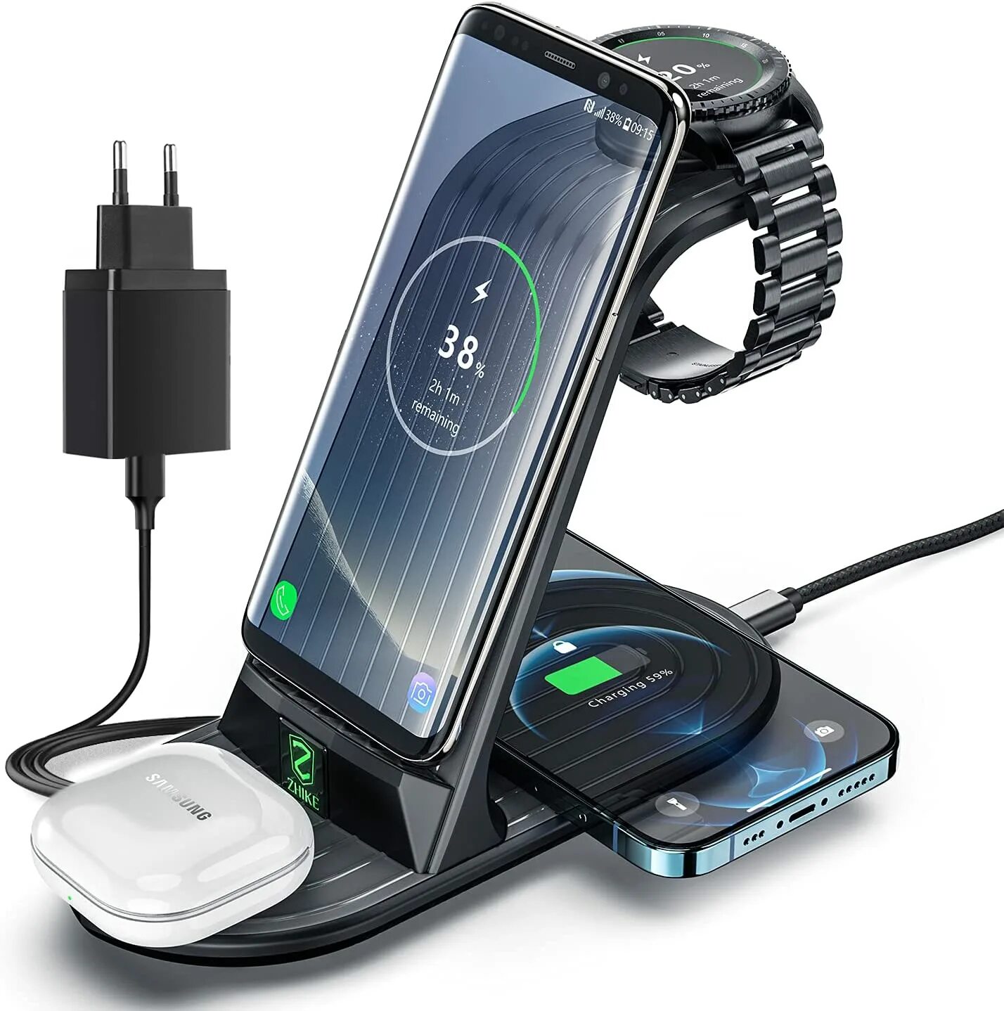 Зарядная станция samsung. Беспроводная зарядка самсунг s21. Huawei Wireless Charger 3 in 1. Samsung s9 Charging Station. Беспроводной зарядчик fast charge GY-98.