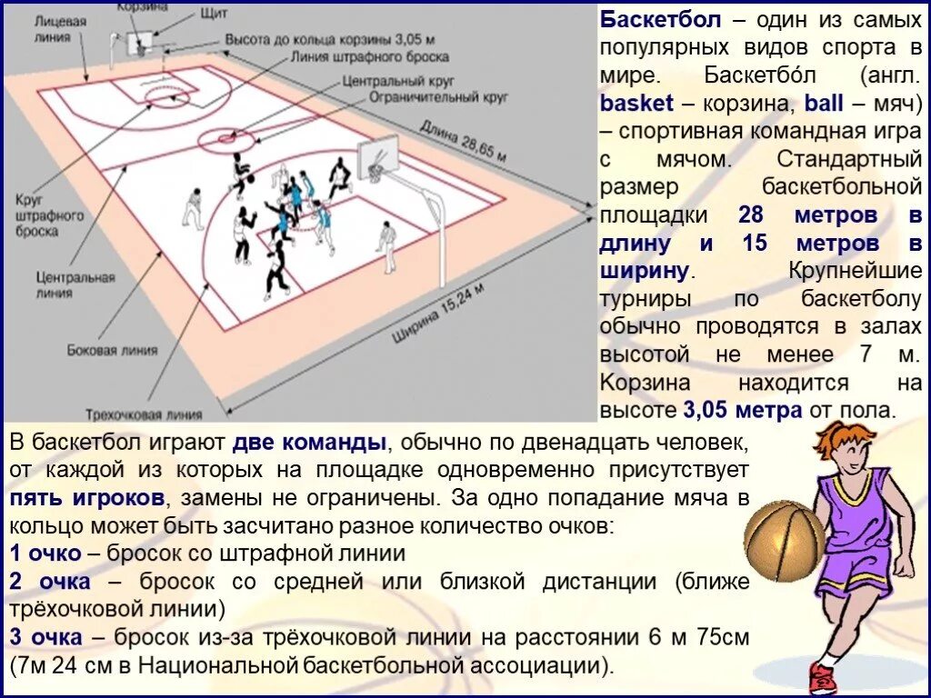Какое количество игроков в баскетболе