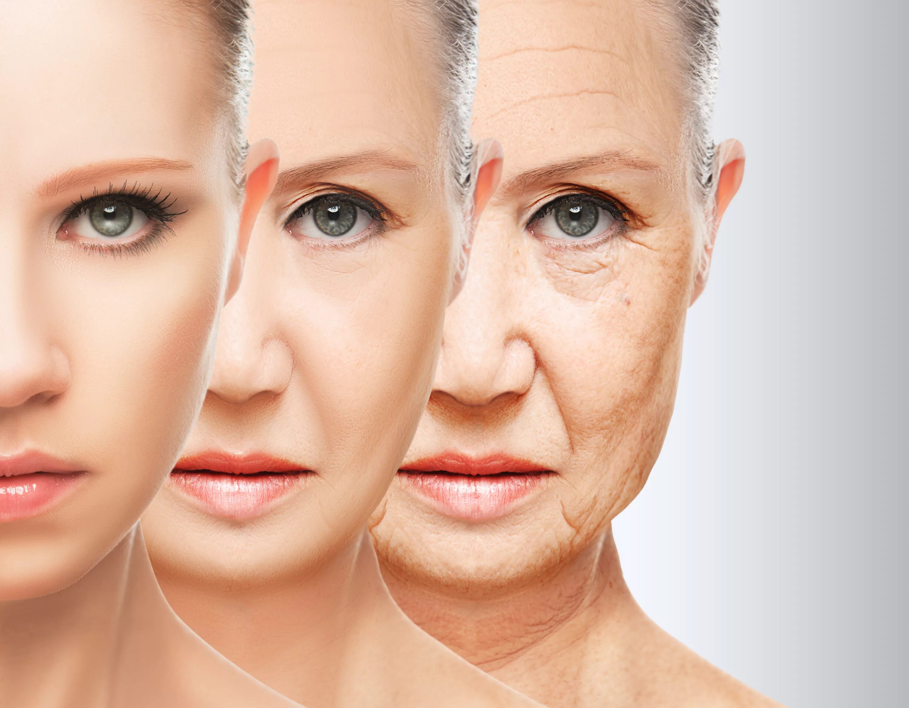 Преждевременное старение кожи. Омоложение кожи. Возрастные изменения кожи лица. Возрастные измененияожи.