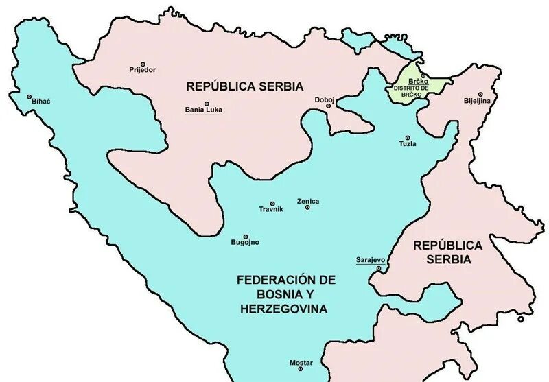 Карта Боснии и Герцеговины и Республика Сербская. Сербская Краина и Республика Сербская на карте. Федеративная Республика Босния и Герцеговина. Сербия и Республика Сербская в Боснии и Герцеговине карта. Республика сербская столица