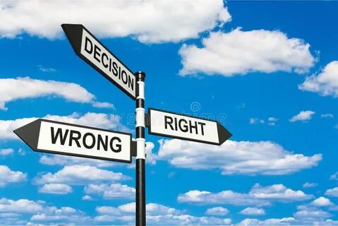 Wrong decision