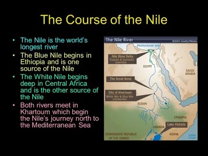 The nile is long