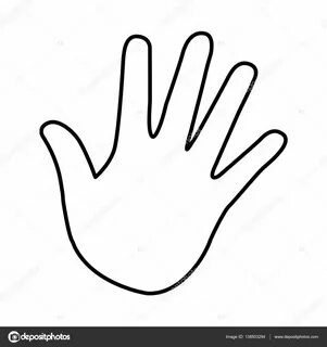 Детская ладонь шаблон - 69 фото