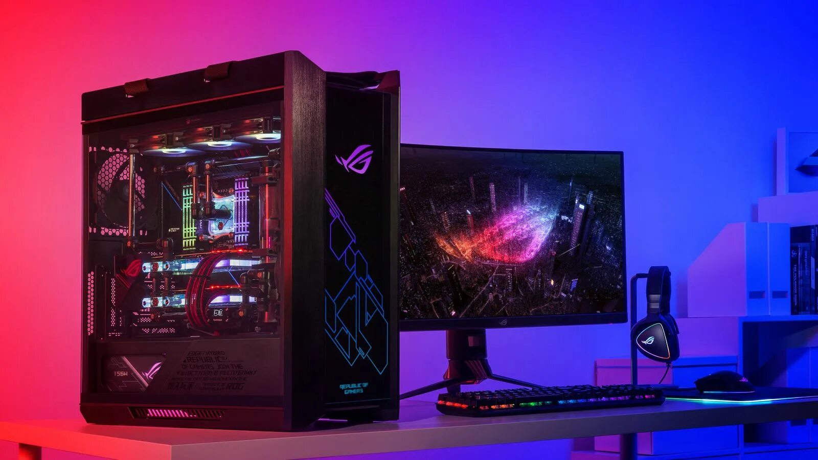 Корпус ASUS ROG Strix. Корпус ROG Strix Helios. ASUS ROG Strix Helios. Корпус для ПК ASUS ROG Strix Helios.