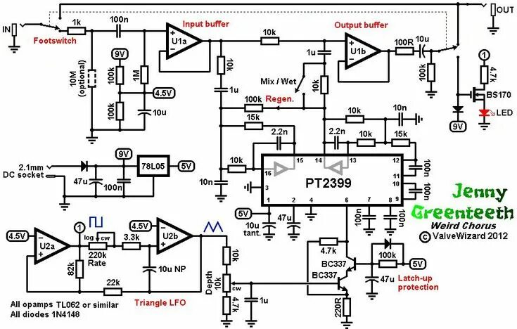 The Valve Wizard Delay pedal, Diy guitar pedal, Guitar pedals