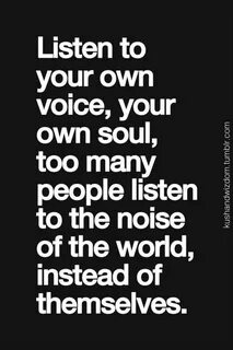 The world is listening