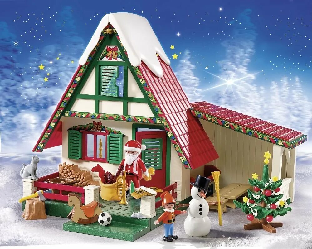 Playmobil дом Санта Клауса. Playmobil 5976. Плеймобиль Кристмас. Плеймобил Рождество. Купить игрушки xmas
