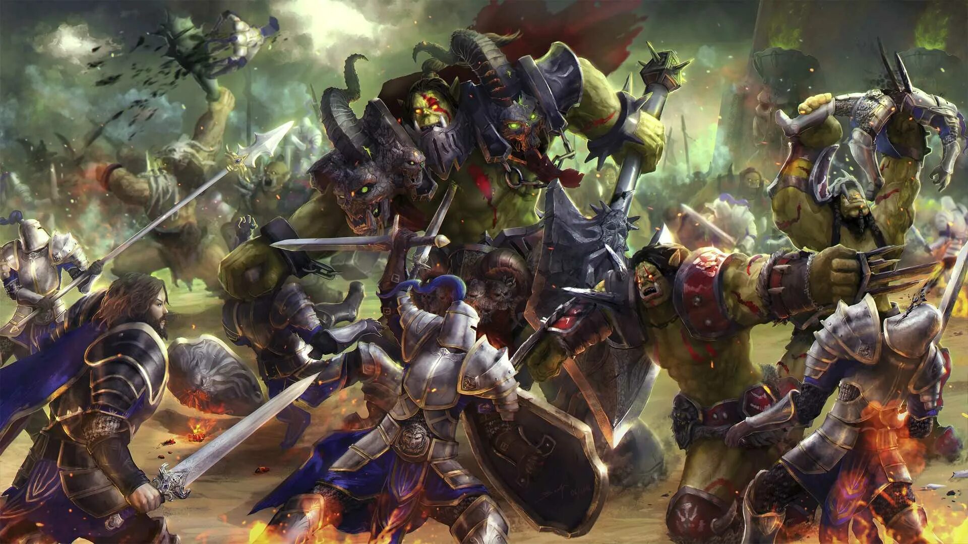 Битва людей. Варкрафт альянс против орды. орки варкрафт орда. warcraft 3 орда против альянса. варкрафт битва орков.