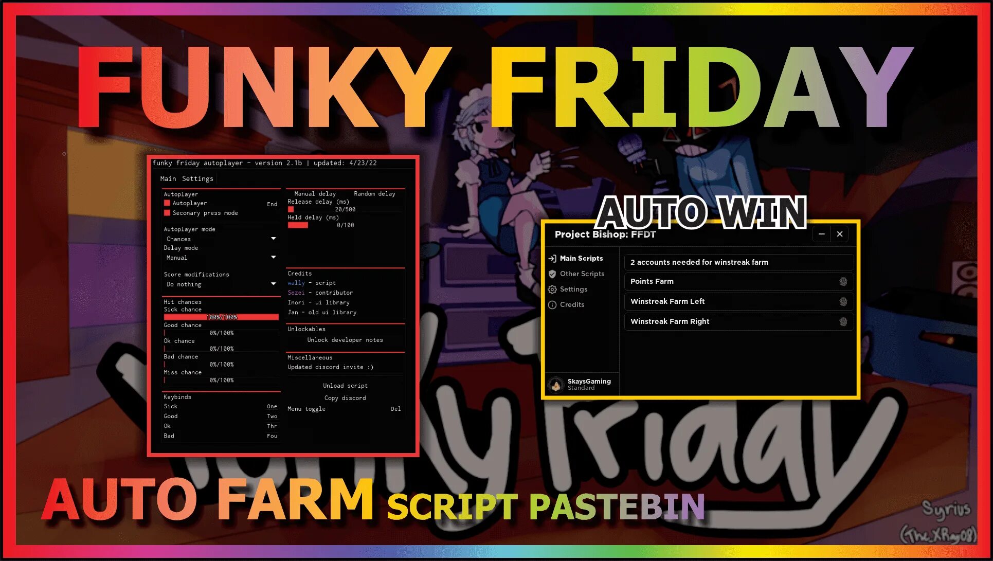 Funky friday script. Funky friday script