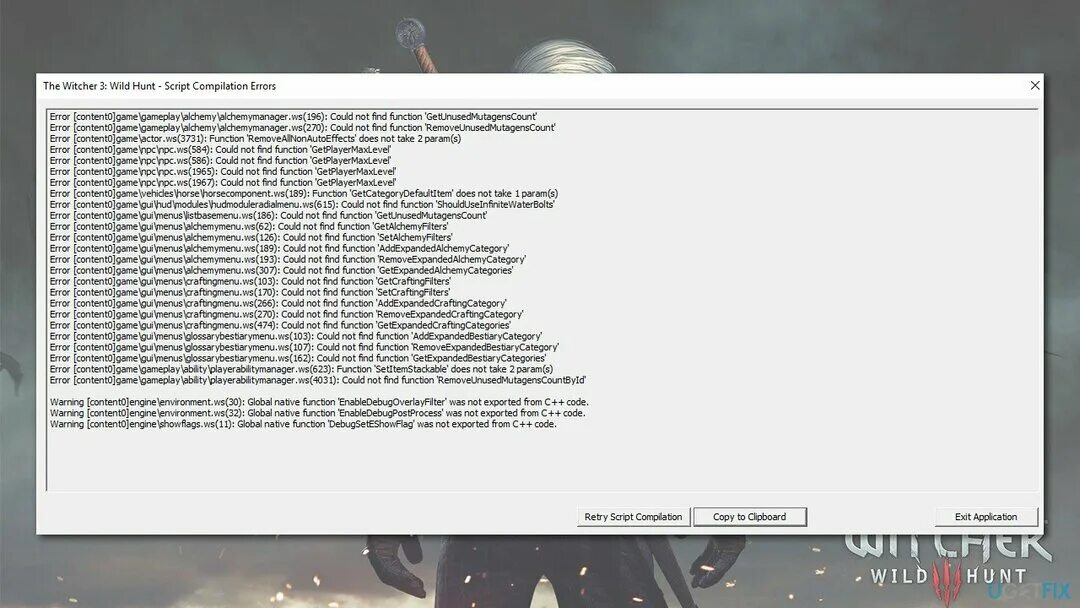 Hunted script. Error scripts compilation ведьмак 3. ошибка ведьмака. ведьмак 3 scripts merger cant find the scripts directory. we mod ошибка.